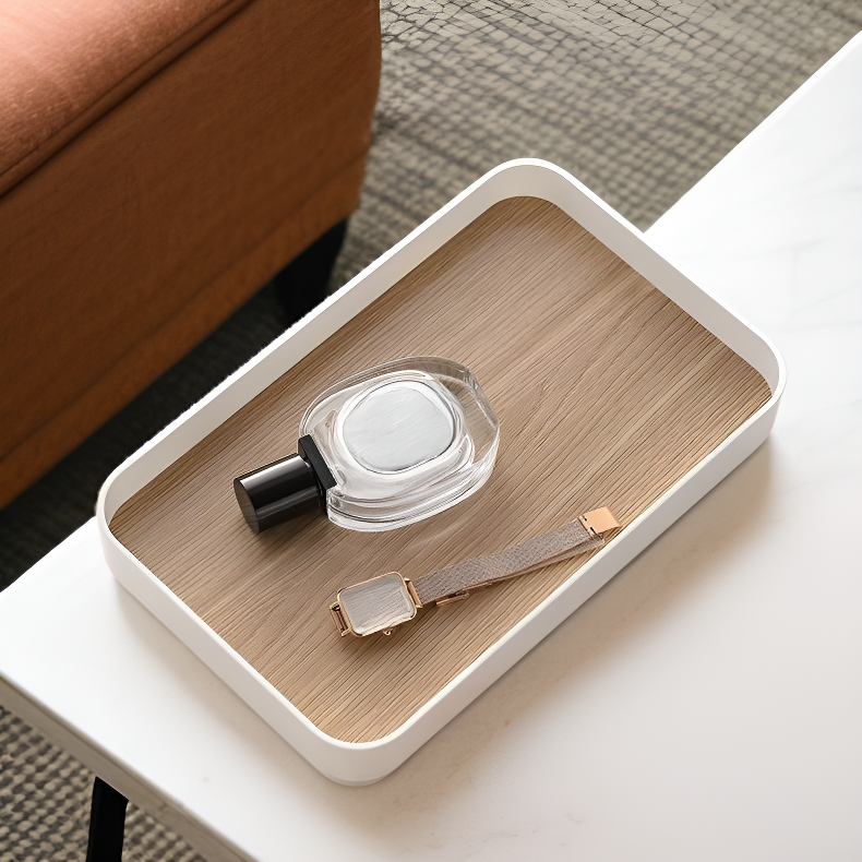 Practical Desktop Storage Box for Cosmetics and Keys