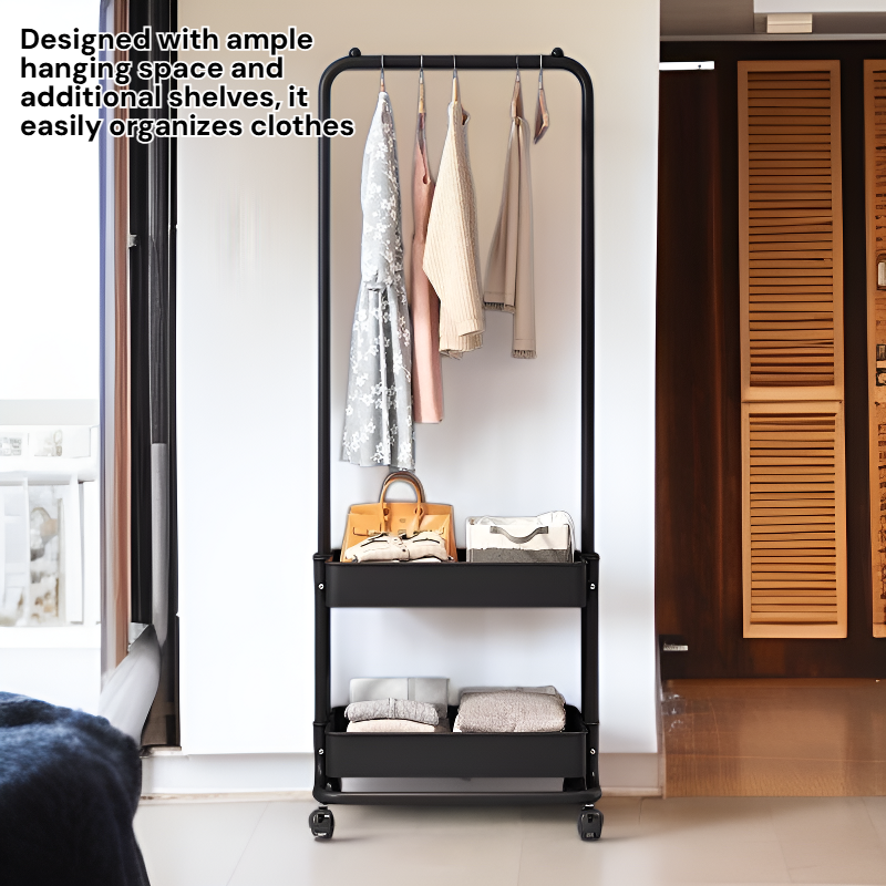 Sturdy Iron Multi-purpose Clothes Rack