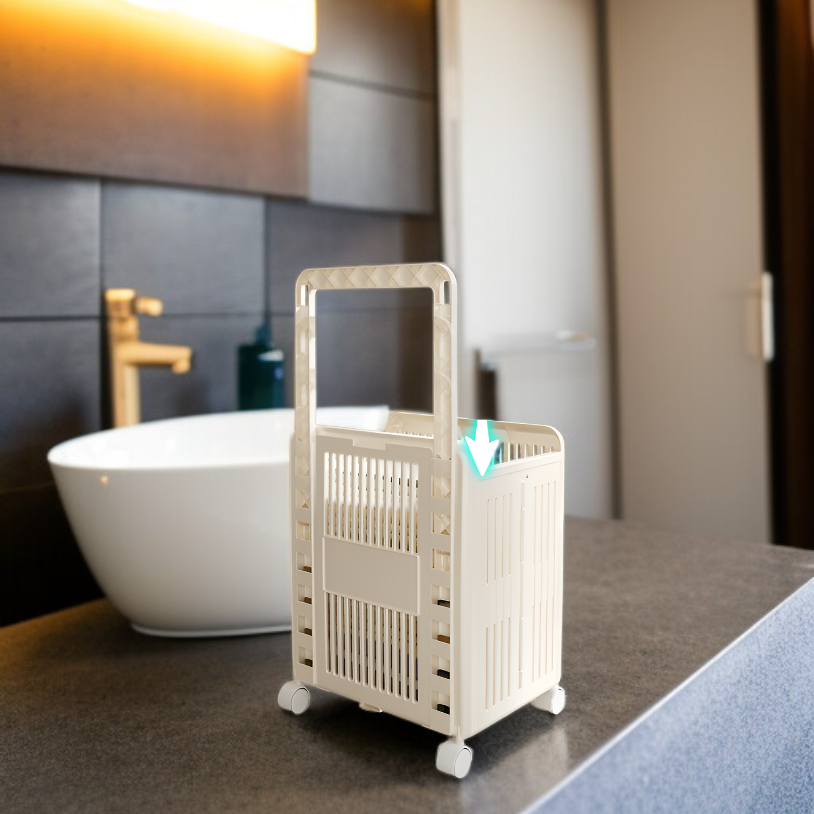 접이식 세탁 바구니