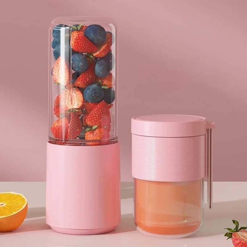 ถ้วยคั้นน้ำผลไม้แบบชาร์จไฟแบบพกพา