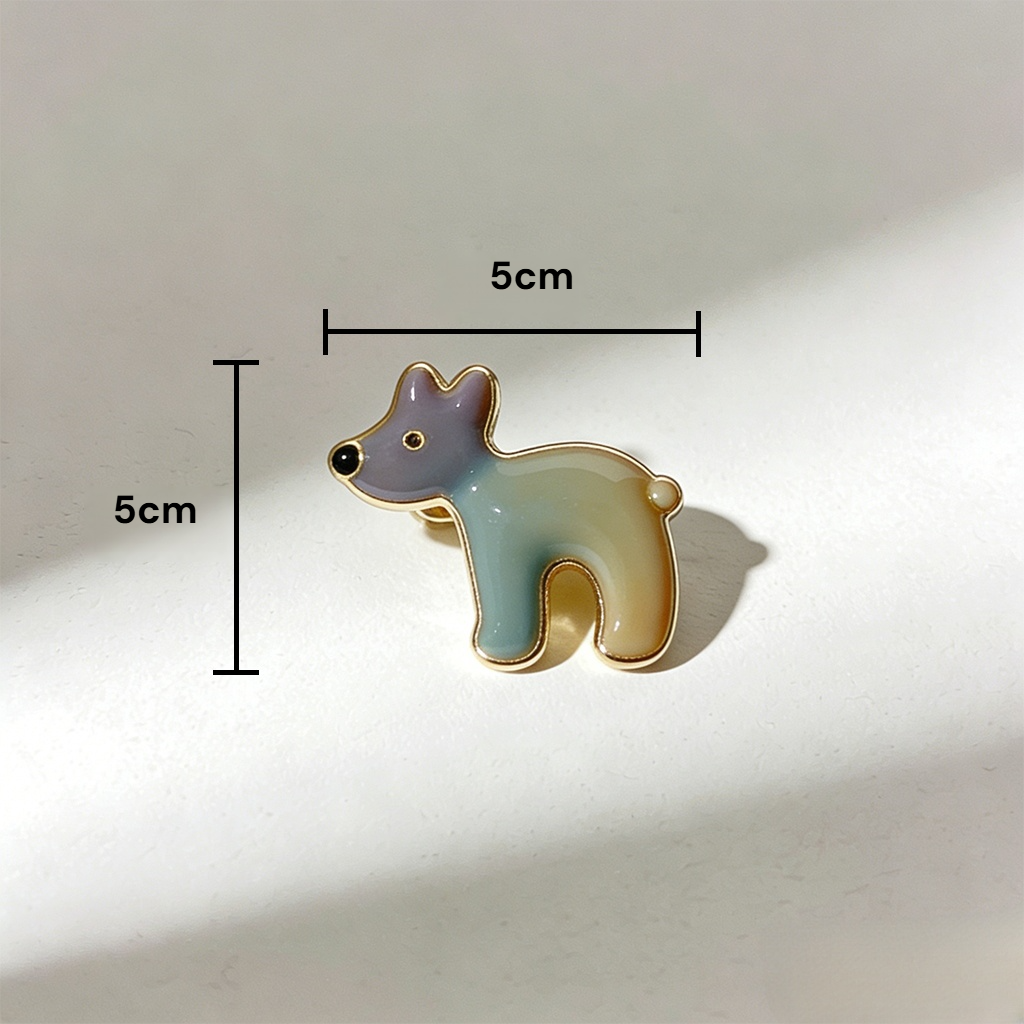 Stylish Cute Badge Brooch for Bags