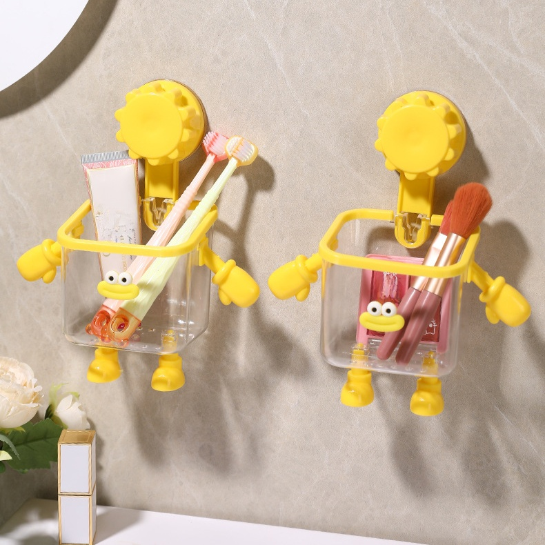 Estante de baño con ventosa, sin necesidad de taladro