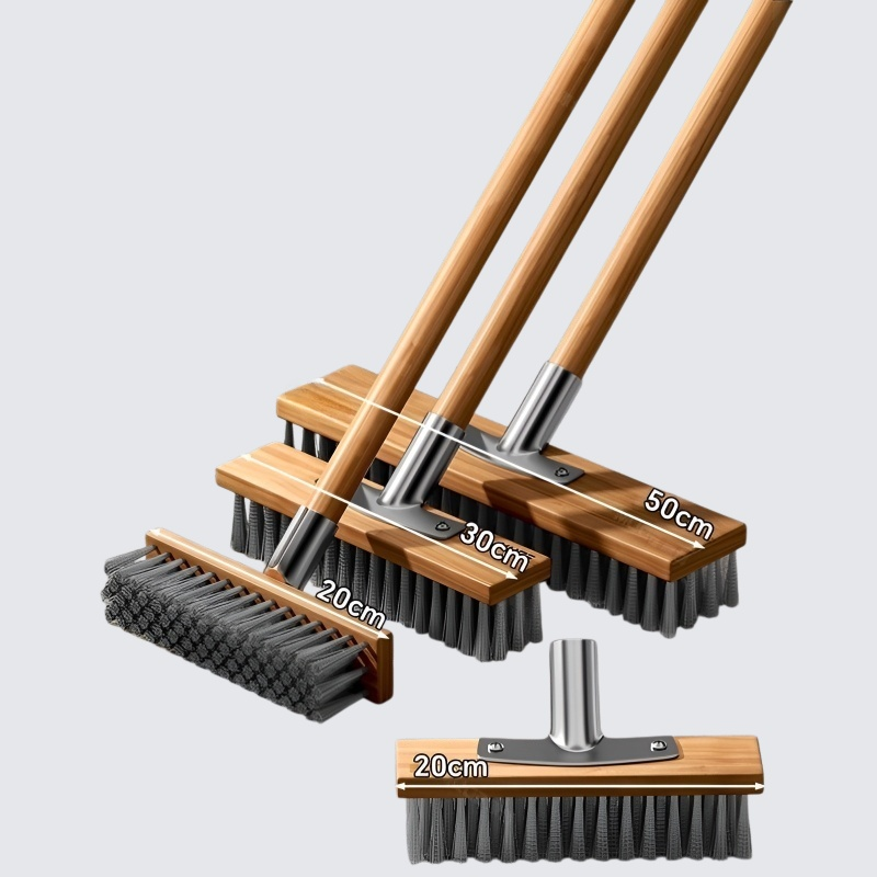 Powerful scrubbing brush floor long handle sanitary ware floor cleaning tools