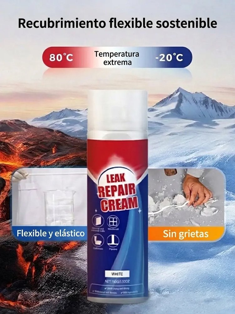 Sellador reparador de grietas y filtraciones en paredes