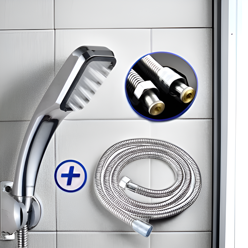 ชุดฝักบัวแรงดันสูงแบบพกพา สำหรับห้องน้ำ