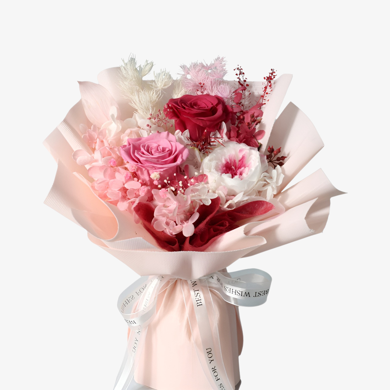 誕生日プレゼント用プリザーブドフラワー