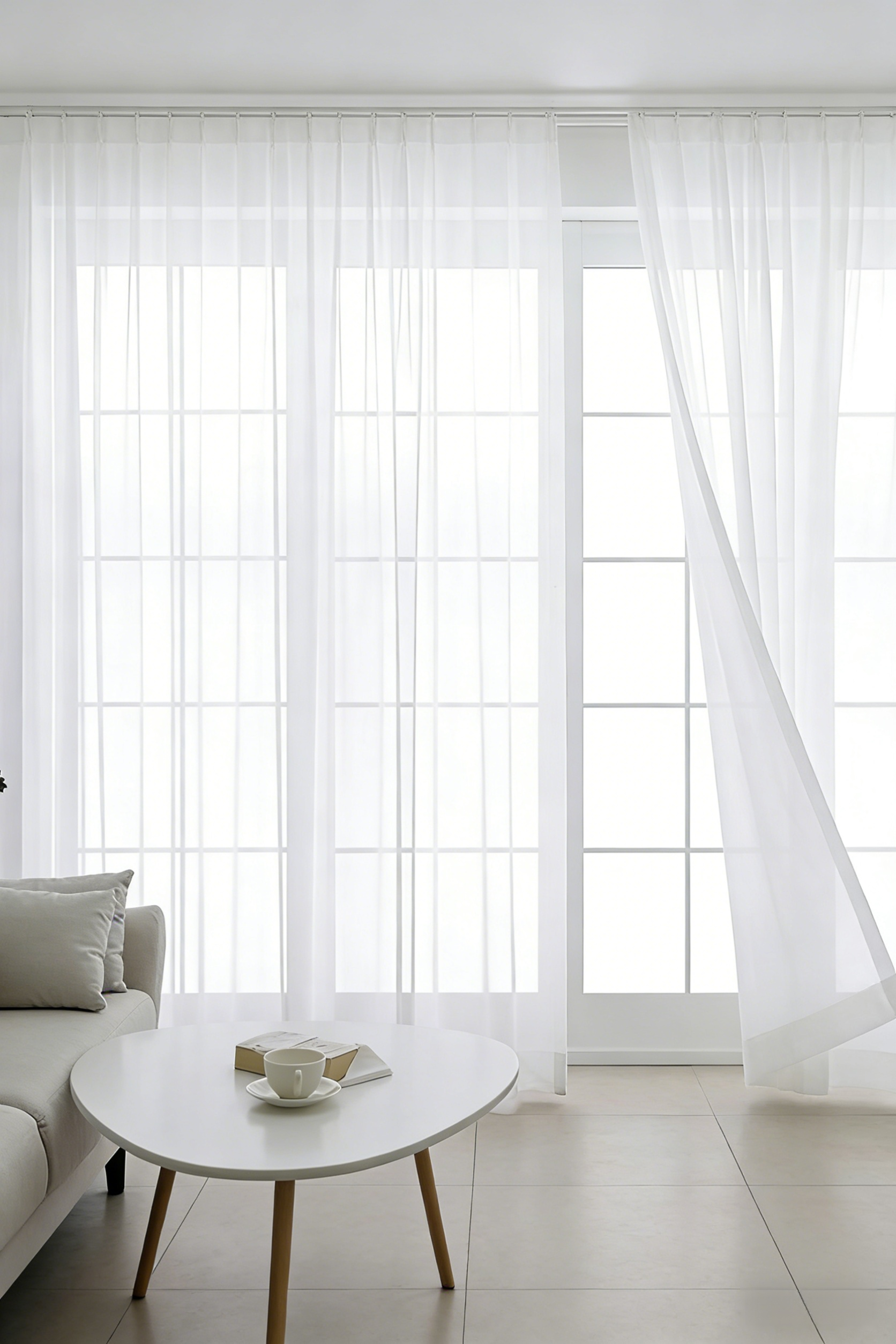 Függönyáteresztő bérlakásba