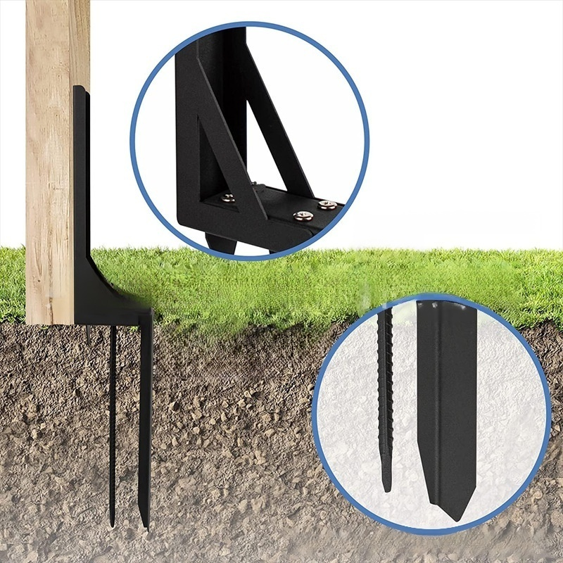 圍欄樁修理箱重型固定器錨桿地面螺旋槳