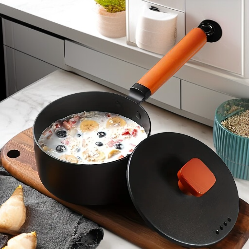 스프 포트 인스턴트 누들 냄비 뚜껑 포함