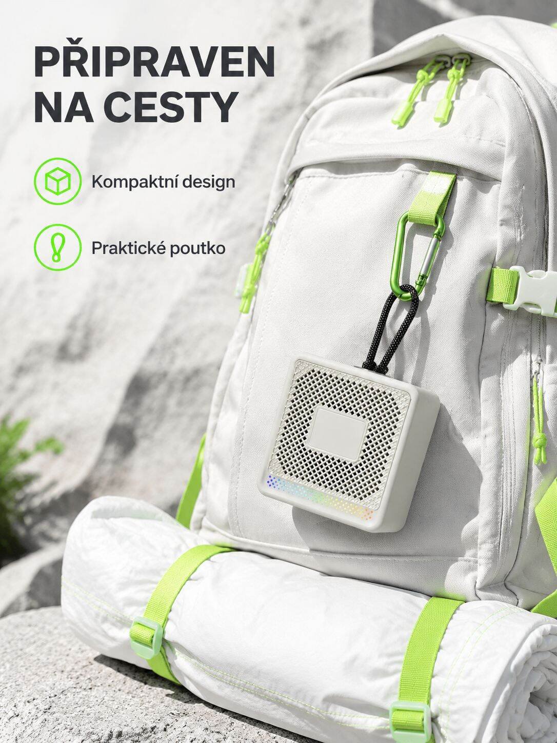 Přenosný bezdrátový Bluetooth reproduktor