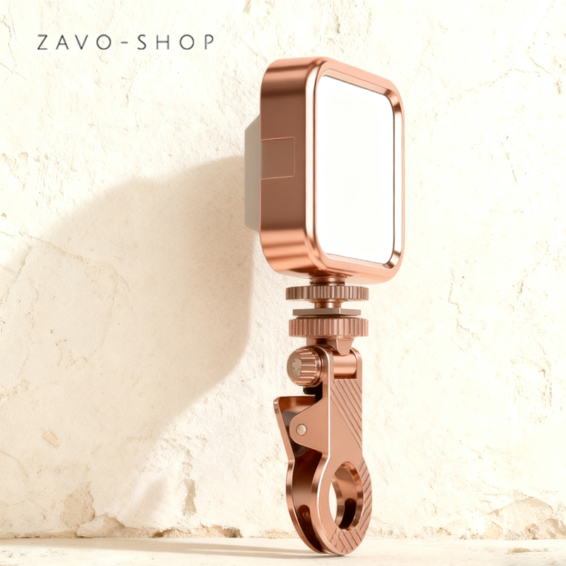 ไฟเซลฟี่แบบพกพาเพิ่มแสงสำหรับถ่ายรูป