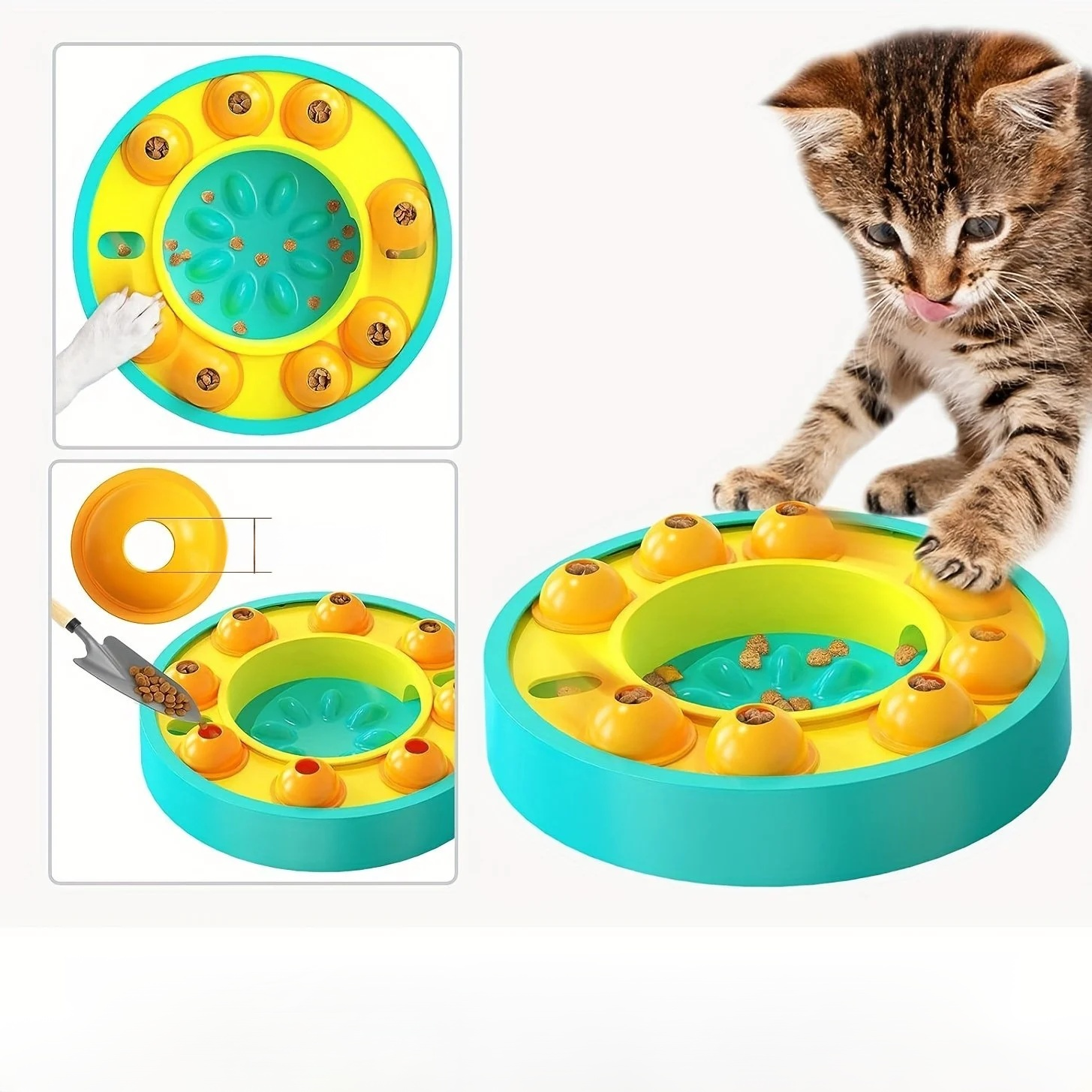 Interactive Anti-Gulping Dog Bowl