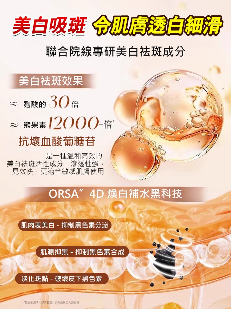 兩週吸走黑斑淡斑抗皺面膜