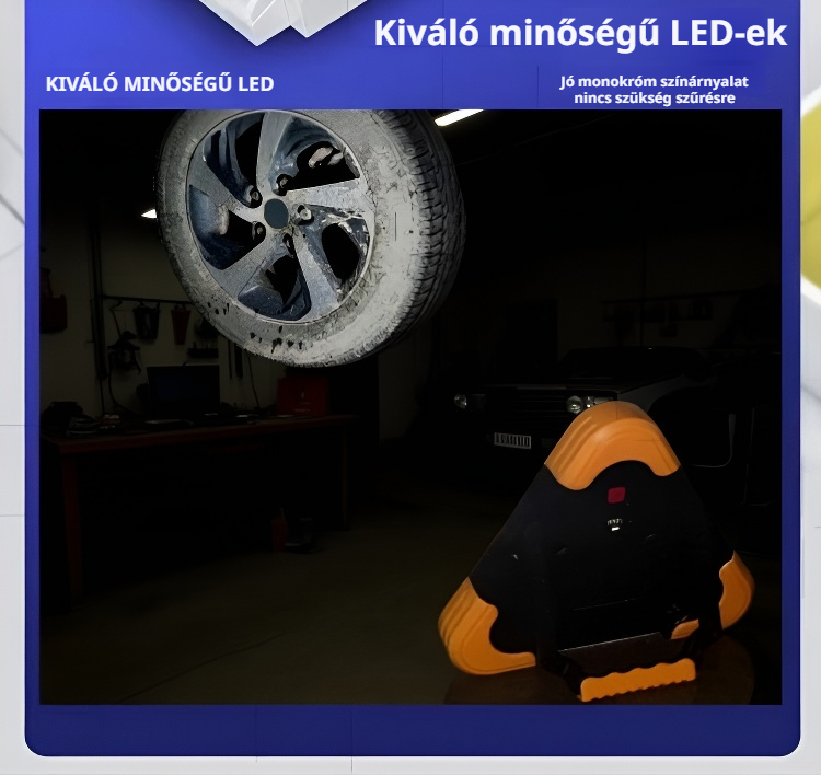 Biztonságos közlekedés napenergiás vészjelzővel