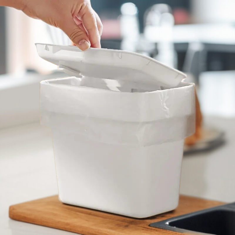  キッチンシンク用吊り下げ式生ごみ箱 2L（モデンブラン）