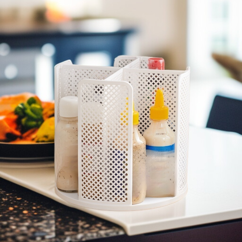 ชั้นวางของอเนกประสงค์ ถอดประกอบได้ หมุนได้ 360 องศา