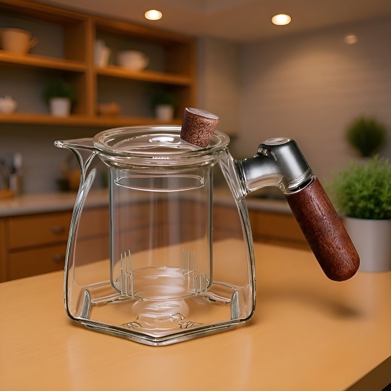 Tee-Ei aus hochwertigem Borosilikatglas