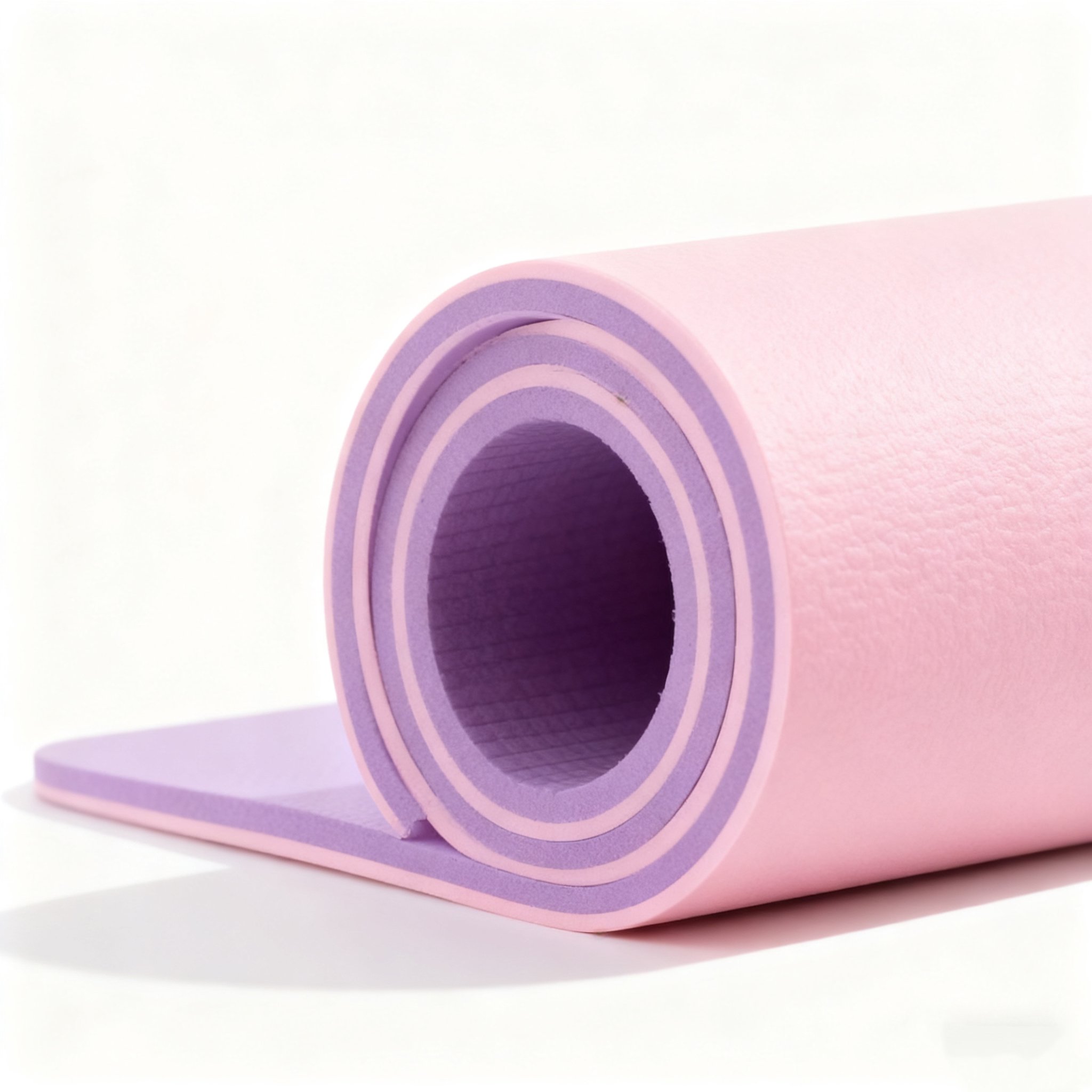 그라데이션 보라색 요가 매트 전체 이미지