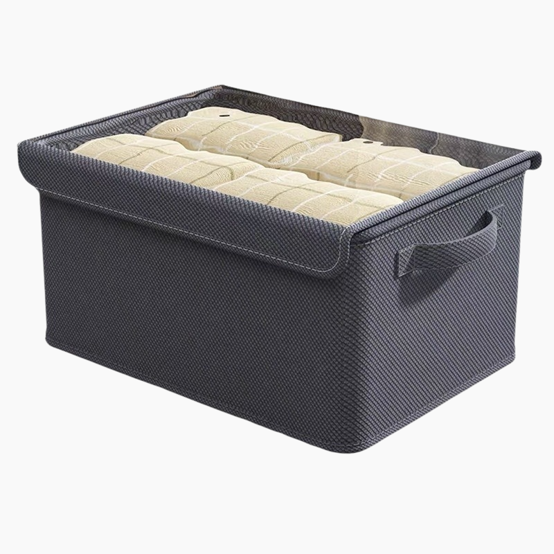 가정용 접이식 의류 수납함 옷장 서랍형 수납 바지 패브릭 수납함 옷을 담은 가정용 수납 용품