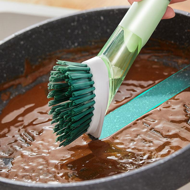 高效清潔長柄海綿刷 多功能刷鍋洗碗神器