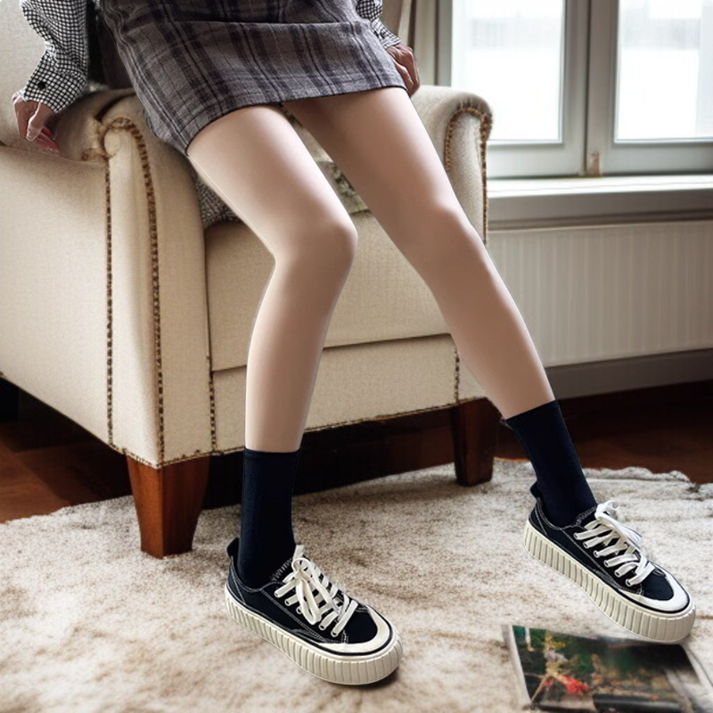 裏起毛フェイクタイツ