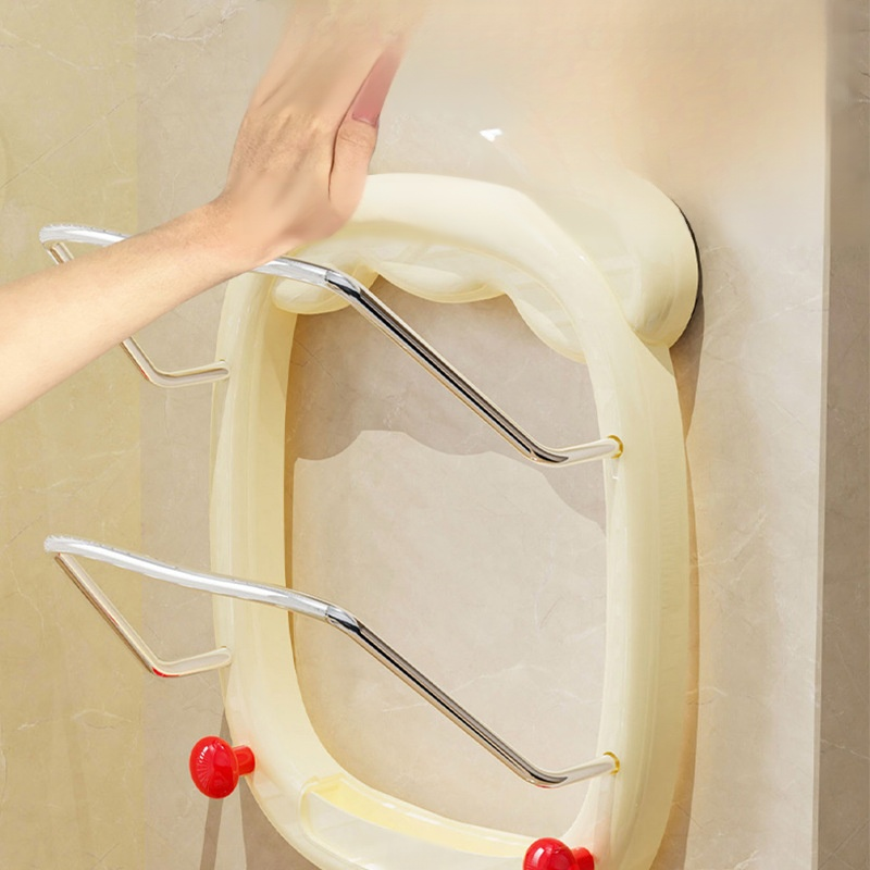 家庭用強力吸盤二層収納ラック