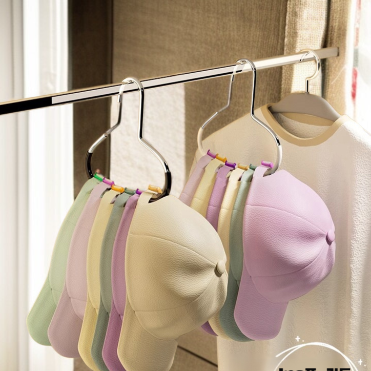 미끄럼방지 수납선반 다용도 옷장걸이 고리걸이 수납선반 가방과 목도리 수납선반