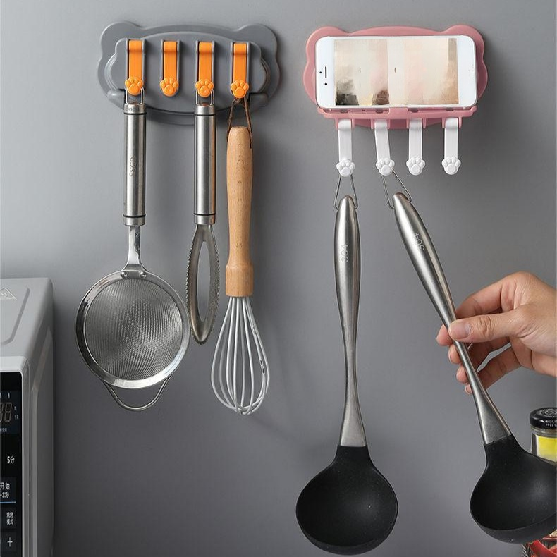 多功能廚房用品掛鉤貓爪支架新款