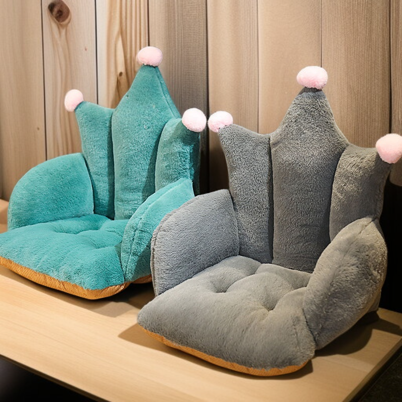 크라운 일체형 허리 지지 쿠션