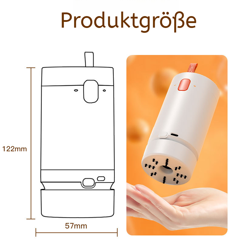 20-in-1 Elektrischer Tastatur-Reiniger mit Staubsauger