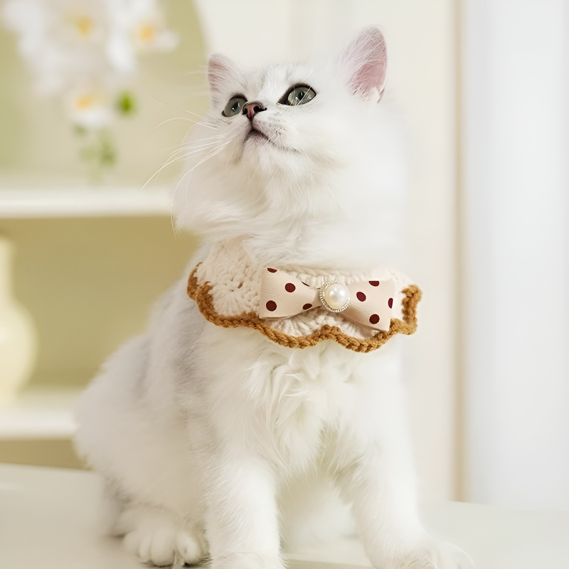 ปลอกคอแมวแฟชั่น สร้อยคอตกแต่ง