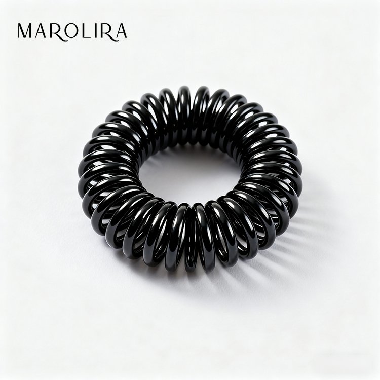 Jednoduchá a praktická jarní gumička do vlasů (10 kusů)