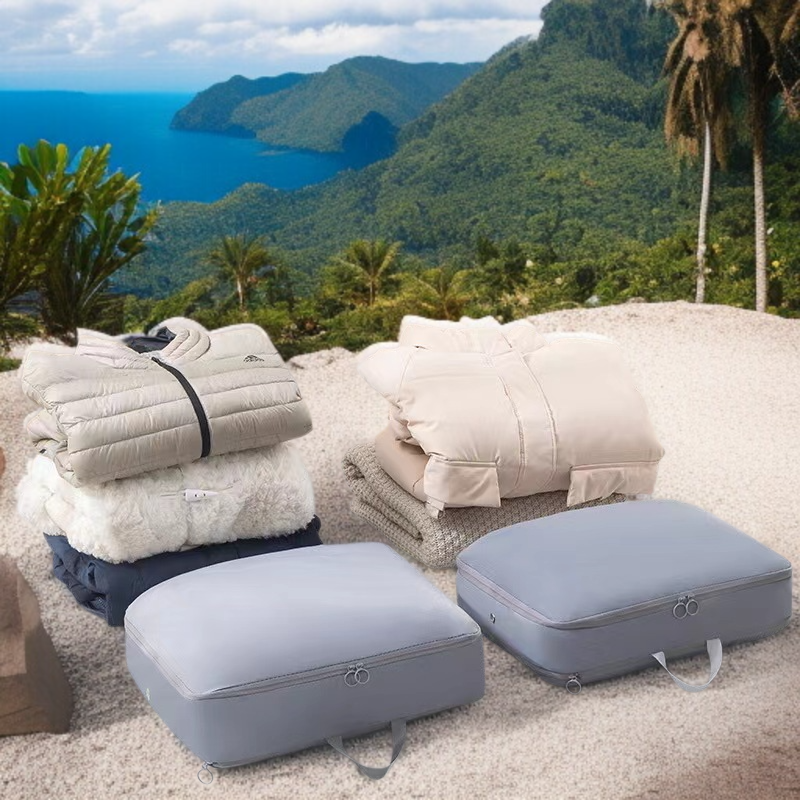압축 여행 휴대용 의류 정리 패딩 수납 파우치 내마모성 방수 소재 여행하다 여행 휴대