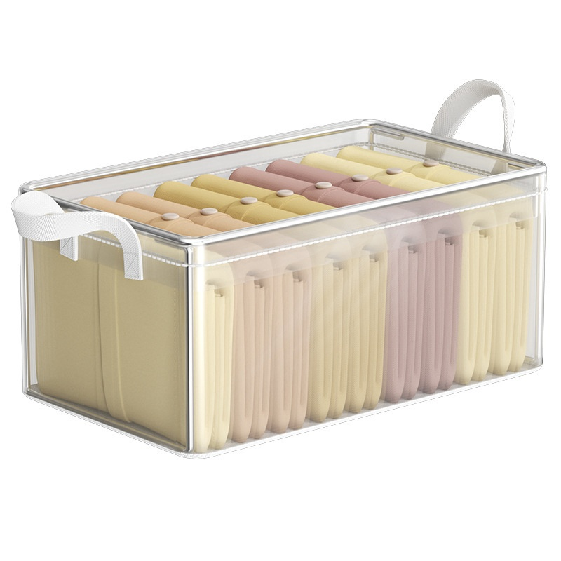 Drawer-Type Transparent Clothing Organizer Wardrobe Storage Box