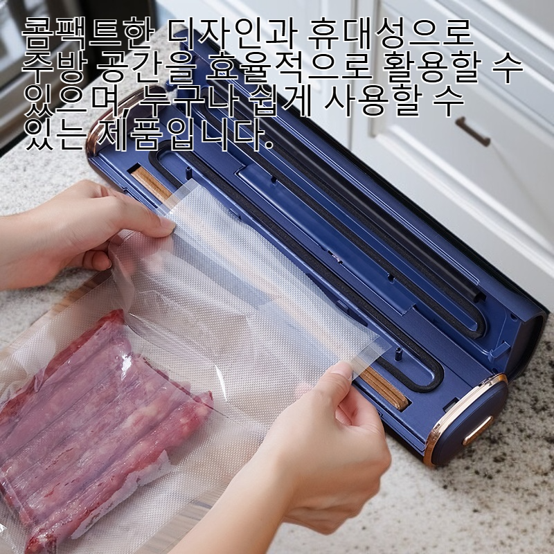 가정용 진공기 건습 양용 밀봉기 식품 보존 진공 밀봉기 주방 플라스틱 밀봉기