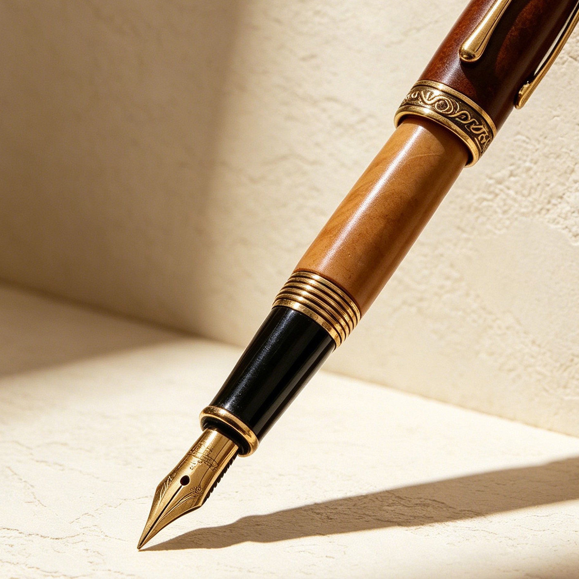 Stylo rétro avec capuchon classique