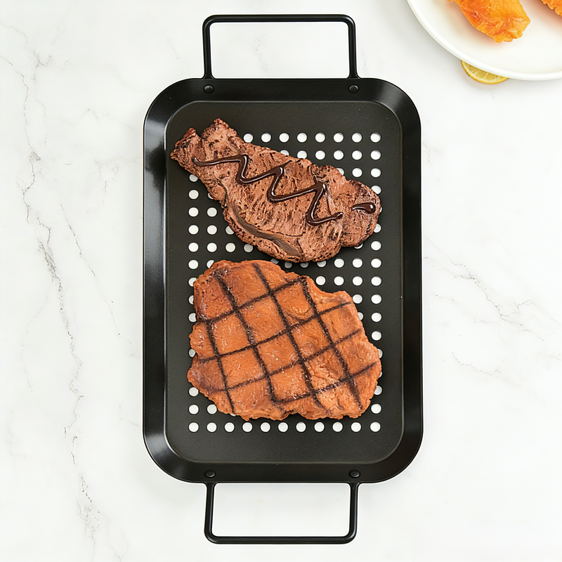 防黏燒烤托盤水果蔬菜漏孔烤盤