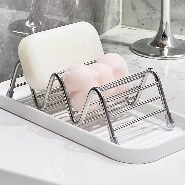 Soporte para jabón en forma de W