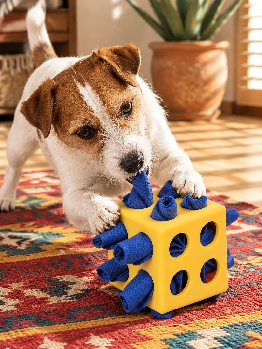 Juguete resistente e inteligente para perros, ideal para masticar