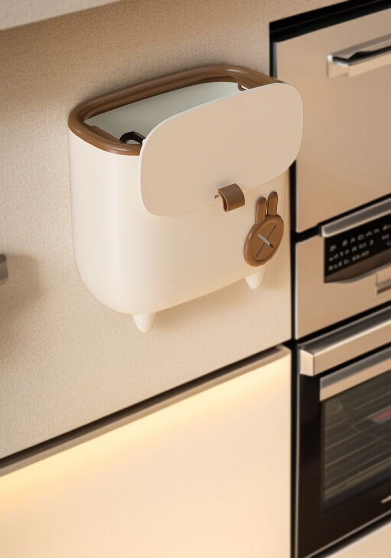 蓋付きゴミ箱省スペース収納バケツ