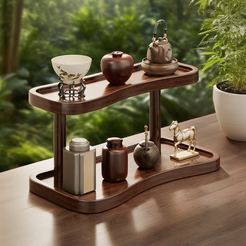 簡易安裝雙層置物架步驟說明