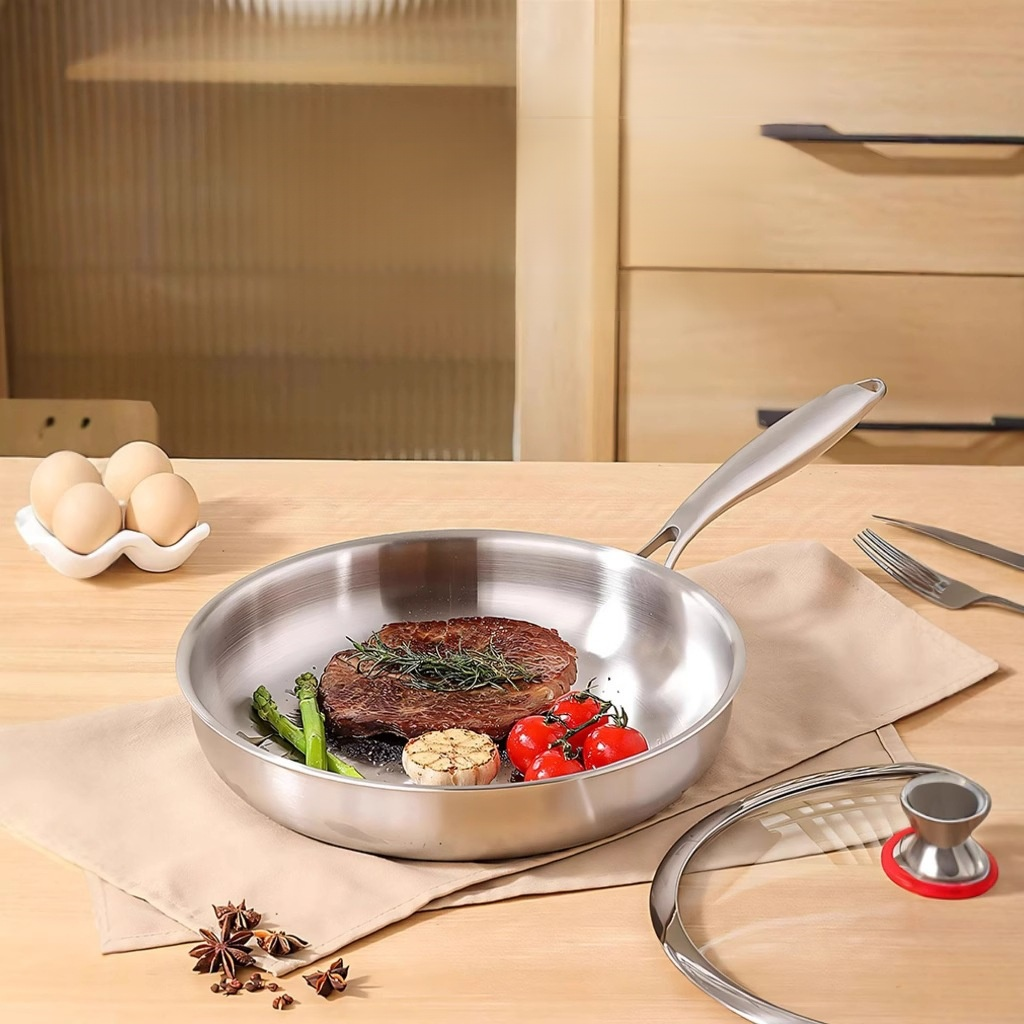 Non stick cooktop, induction cooker, gas universal frying pan
