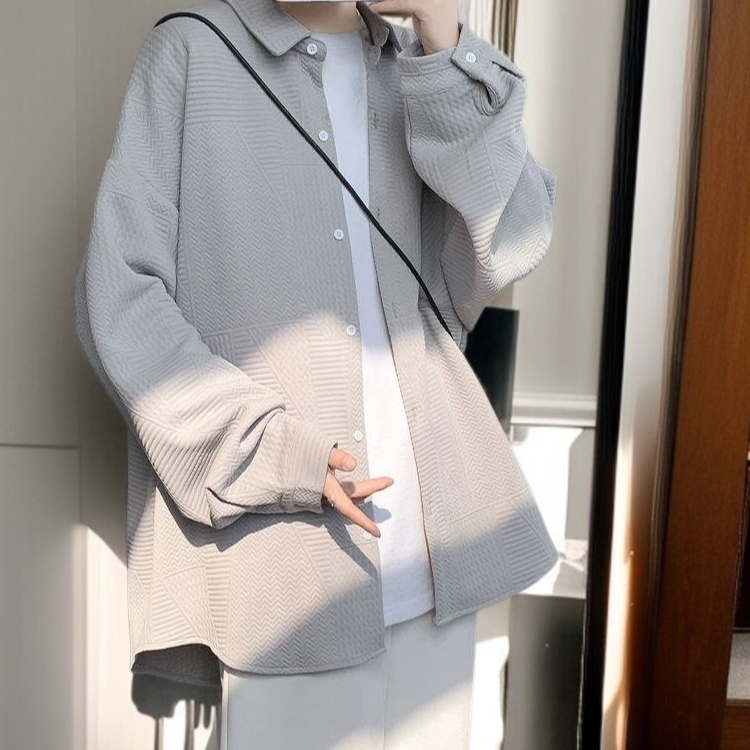 男士簡約風格長袖外套