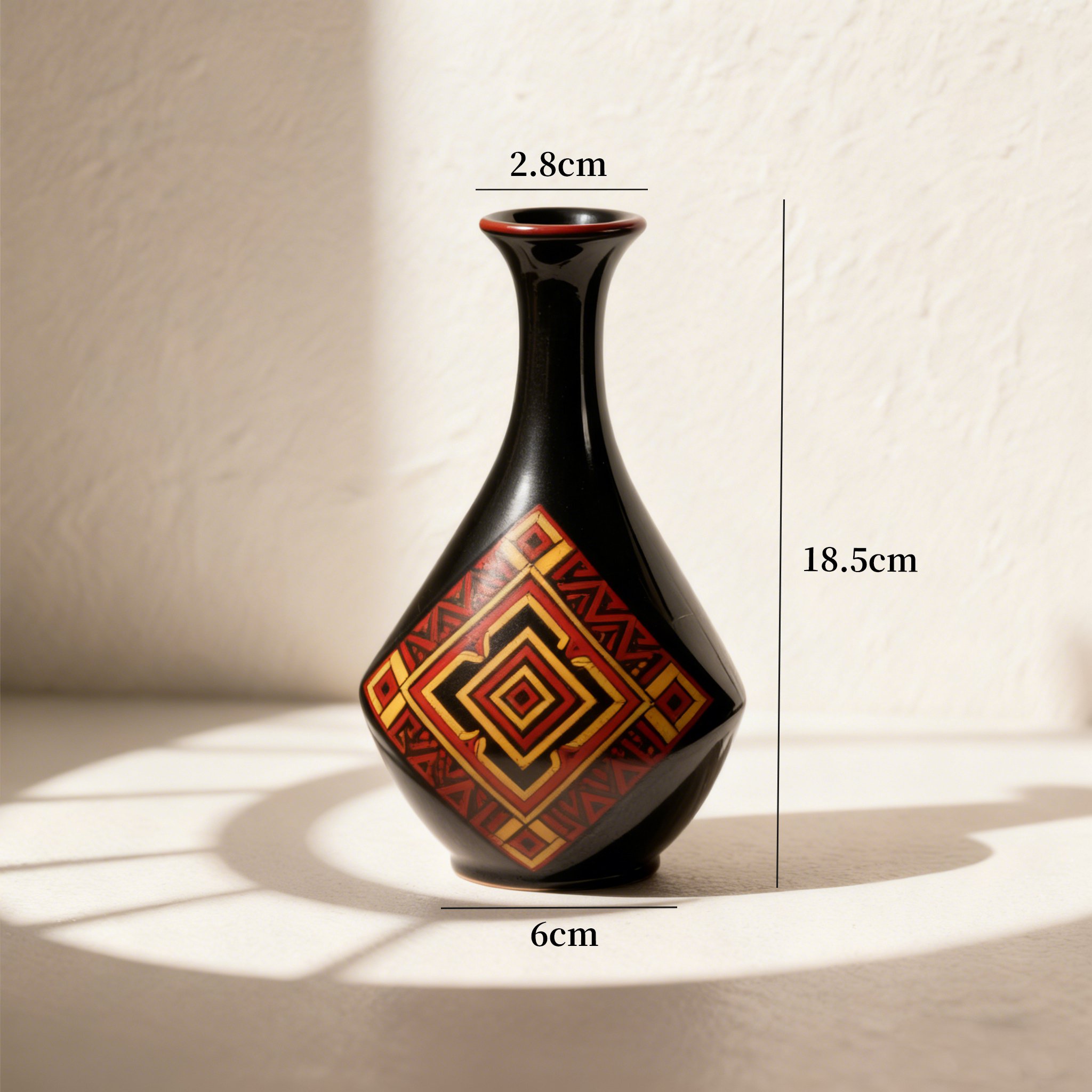 모던 인테리어에 어울리는 컬러 글레이즈 꽃병