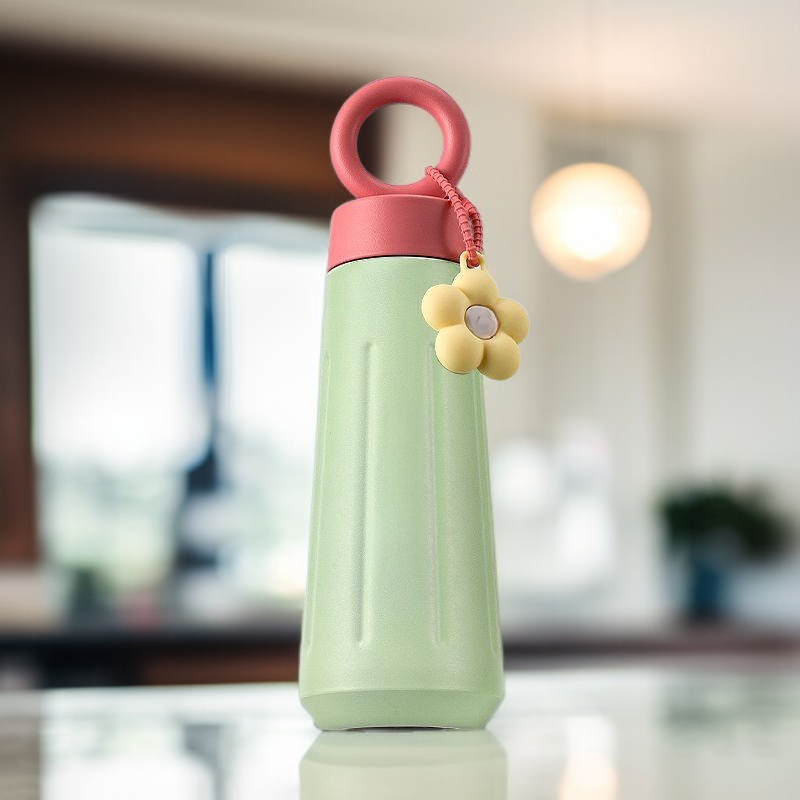 Portable thermos cup