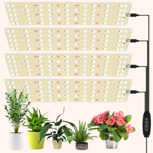 Panneau lumineux LED quantique pour plantes d'intérieur, spectre complet, éclairage de remplissage p