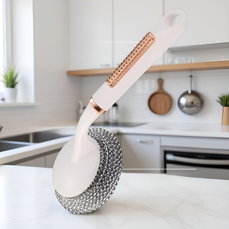 多機能キッチン掃除用長柄ポットブラシ