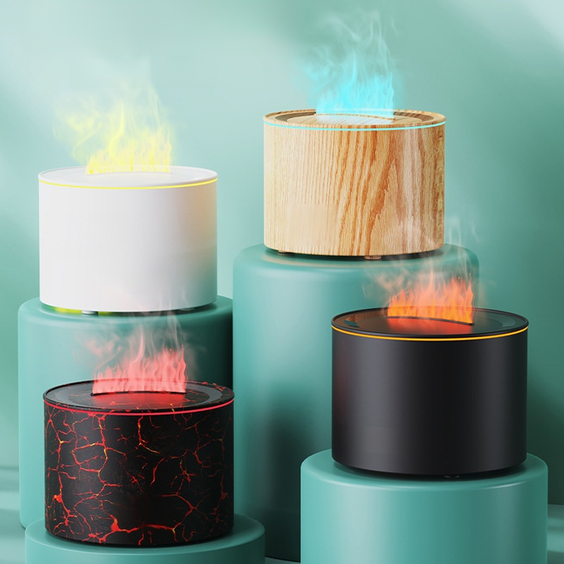Colorful Flame Simulation Humidifier