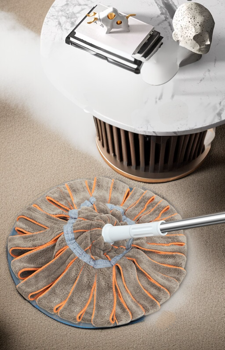 산호 융털 소재의 청소 밀대 디테일