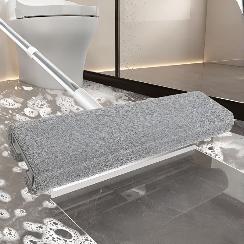 Limpiador de ventanas extensible con mango antideslizante y cabezal desmontable